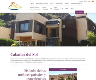 Cabanasdelsol.com.ar(Cabañas) Screenshot