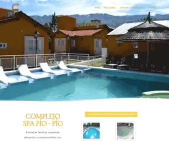 Cabanaspiopiomerlo.com.ar(2 Piscinas climatizadas (cubierta y descubierta)) Screenshot