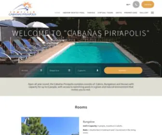 Cabaniaspiriapolis.com(Página) Screenshot