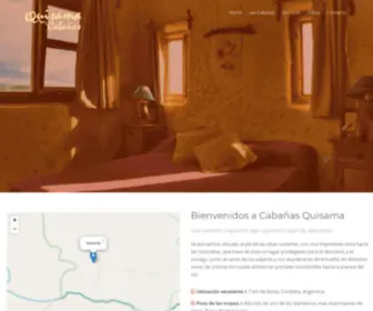 Cabaniasquisama.com(Cabañas) Screenshot