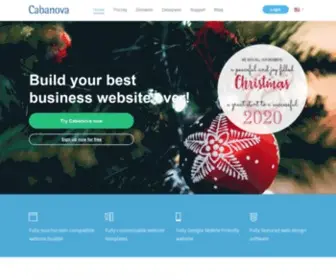 Cabanova.net(Create a free website) Screenshot