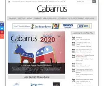 Cabarrusmagazine.com(Cabarrus Magazine) Screenshot