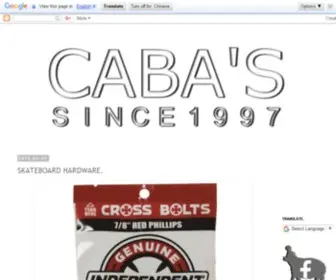 Cabas1997.com(CABAS©) Screenshot