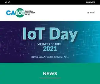 Cabaseiot.com.ar(Cámara Argentina de IoT) Screenshot