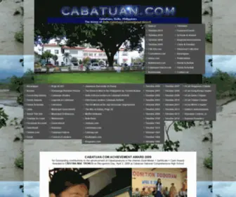 Cabatuan.com(Cabatuan, Iloilo, Philippines) Screenshot