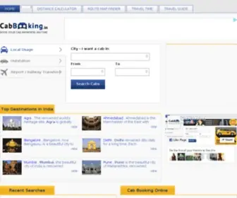Cabbooking.in(Cab Booking) Screenshot