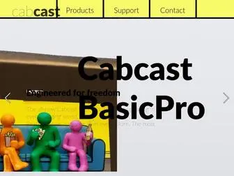 CABCAst.co.uk(Innovators in digital taxi advertising) Screenshot