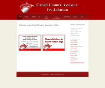 Cabellassessor.com(Cabell County Assessor) Screenshot