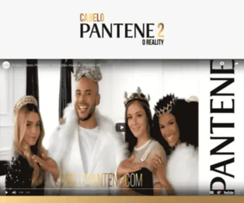 Cabelopantene.com(Cabelo Pantene) Screenshot