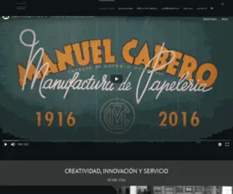 Caberogroup.es(Cabero Group 1916) Screenshot