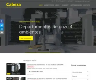 Cabezainmobiliaria.com(Cabeza Inmobiliaria) Screenshot