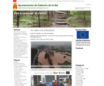 Cabezondelasal.net(Ayuntamiento) Screenshot