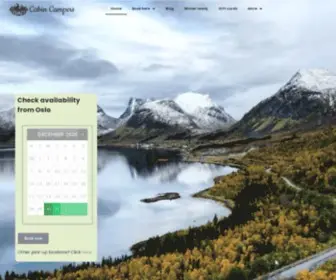 Cabincampers.no(Unique campervan rental in Norway) Screenshot