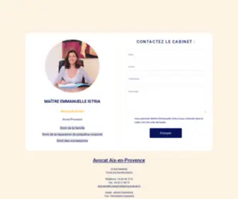 Cabinet-Avocat-Aix.fr(Cabinet Avocat Aix) Screenshot