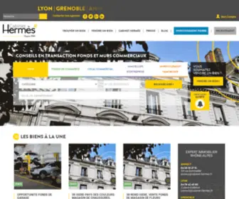 Cabinet-Hermes.fr(Fonds de commerce à vendre) Screenshot