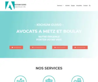 Cabinet-Iochum-Guiso.fr(Avocats Metz) Screenshot