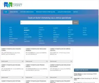 Cabinet-Stomatologic.com(Clinici si cabinete stomatologice din Romania) Screenshot