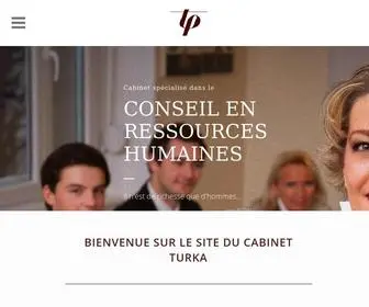 Cabinet-Turka.fr(Découvrez notre cabinet RH spécialisé) Screenshot