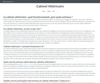 Cabinet-Veterinaire.com(La santé des Chats) Screenshot