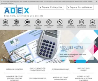 Cabinetadex.fr(Cabinet ADEX) Screenshot