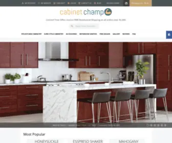 Cabinetchamp.com(Cabinetchamp) Screenshot