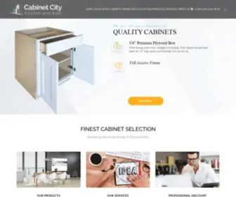 Cabinetcity.net(Cabinet City Kitchen and Bath) Screenshot