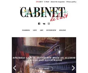 Cabinetdelart.com(Cabinet de l'Art) Screenshot
