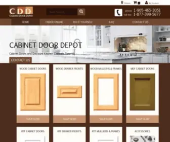 Cabinetdoordepot.ca(Kitchen cabinet doors and drawer fronts replacement) Screenshot