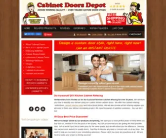 Cabinetdoorsdepot.com(Cabinet Doors) Screenshot