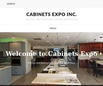 Cabinetexpo.net(The One Stop Shop for Kitchen Renovation) Screenshot