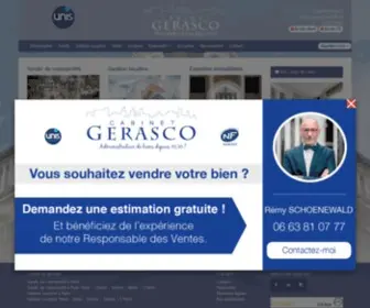 Cabinetgerasco.com(Site internet de Cabinet Gerasco) Screenshot