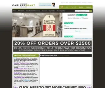 Cabinetgiant.com(Cabinet Giant) Screenshot