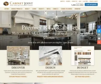Cabinetjoint.com(RTA Cabinets Made in USA) Screenshot