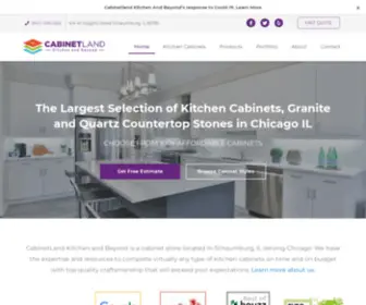 Cabinetland.us(Cabinetland) Screenshot