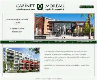 Cabinetmoreau.com(CABINET MOREAU) Screenshot