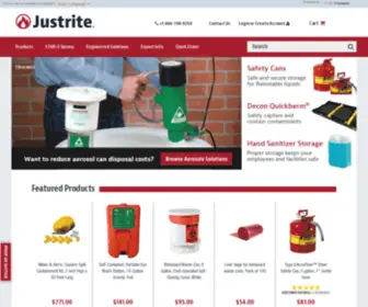 Cabinetsandcans.com(Safety Cans) Screenshot