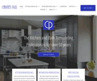 Cabinetsplus.com(Kitchen & Bath Remodeling Arlington Heights IL) Screenshot