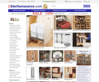 Cabinetstorage.com(Cabinet Accessories Unlimited) Screenshot