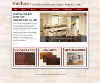 Cabinext.com.cn(FUZHOU CABINEXT FURNITURE MANUFACTURE CO) Screenshot