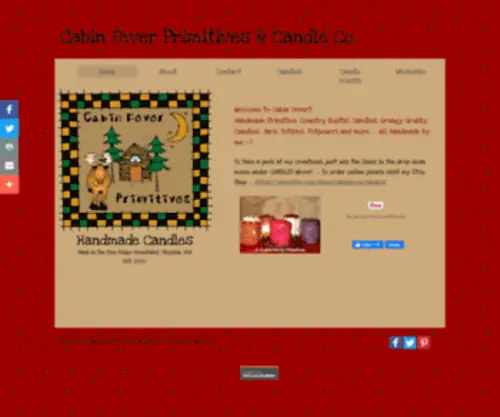 Cabinfeverprimitives.com(Cabin Fever Primitives) Screenshot