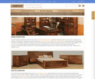 Cabinfield.com(Amish Furniture) Screenshot