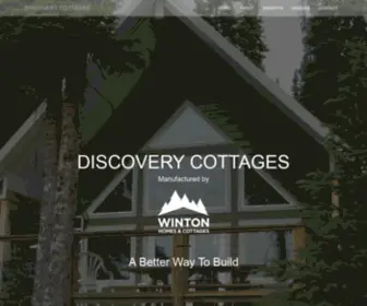 Cabins.ca(Your Quality Dream Home is a Winton Home) Screenshot