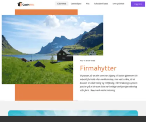 Cabinweb.net(Firmahytter på nett) Screenshot
