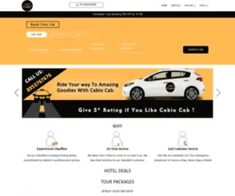 Cabiocabs.com(Online Cab Booking) Screenshot