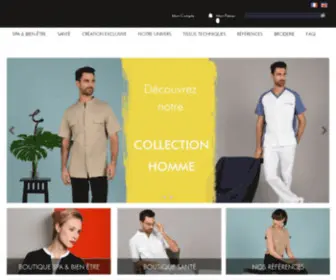 Cabiola.com(Tunique médicale) Screenshot