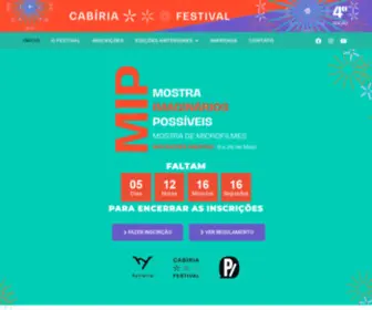 Cabiria.com.br(Início) Screenshot