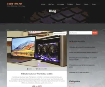 Cable-Info.net(Votre) Screenshot