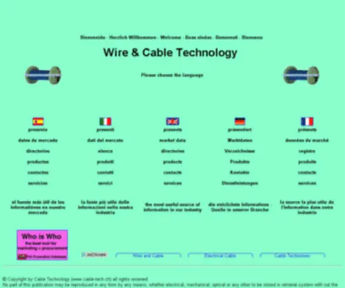 Cable-Tech.ch(Cable Technology) Screenshot