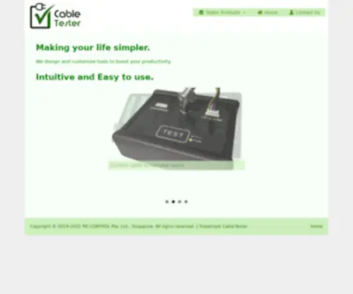 Cable-Tester.com(Cable Tester) Screenshot