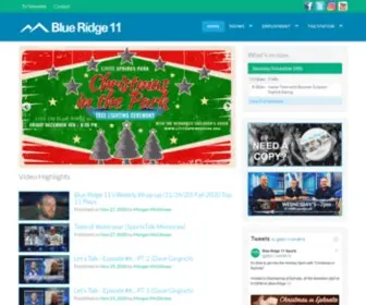 Cable11.com(Blue Ridge 11 Sports) Screenshot